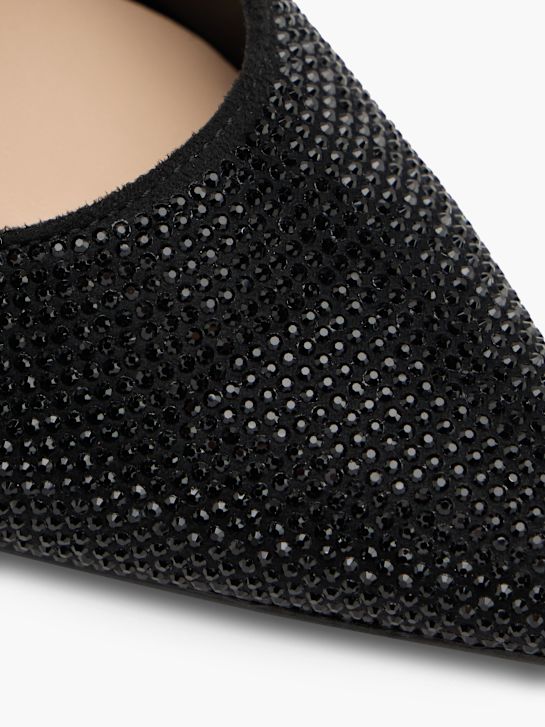 Catwalk Csatos körömcipő Fekete 158384 5
