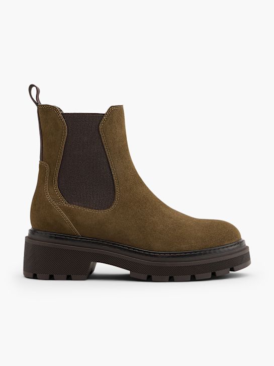 Catwalk Chelsea Boots Khaki 158563 1