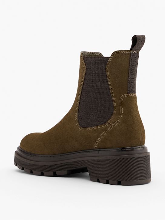 Catwalk Chelsea Boots Khaki 158563 3