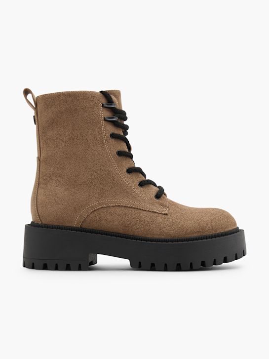 Catwalk Bottes à lacets Taupe 158558 1