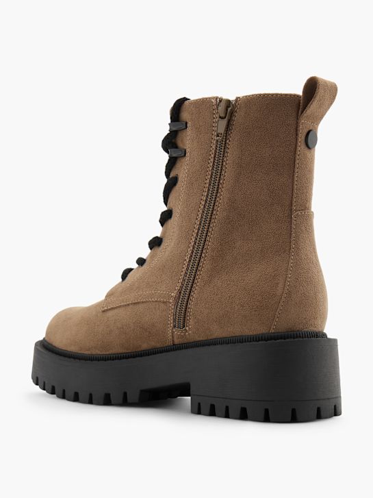 Catwalk Bottes à lacets Taupe 158558 3