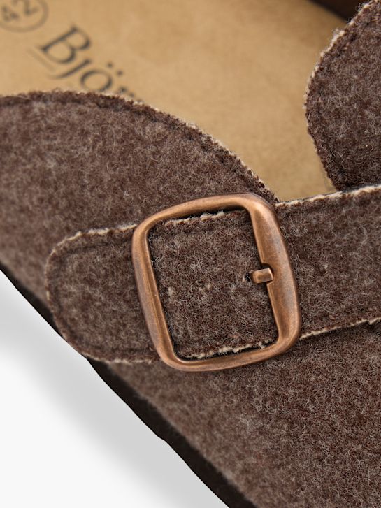 Björndal Chinelo com palmilha alta Castanho 158512 5