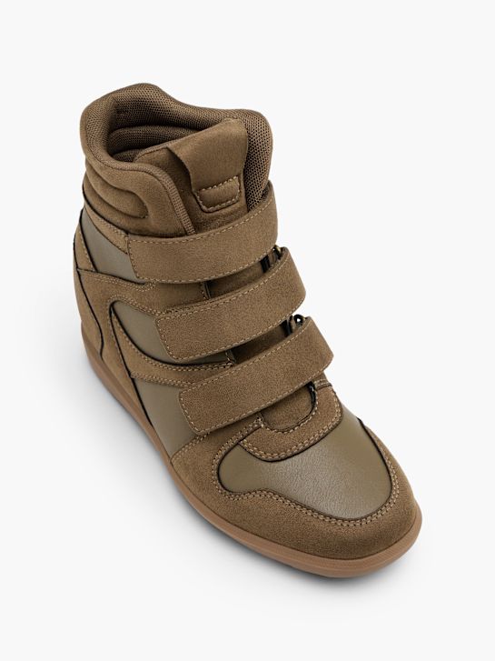 Catwalk Hoher Sneaker Khaki 158514 2
