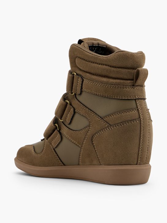 Catwalk Baskets montantes Kaki 158514 3