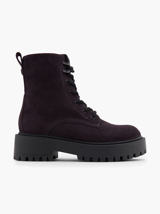 Catwalk Fűzős bakancs lila 158542 1