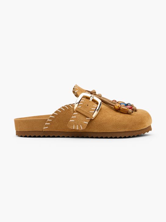Catwalk Tieffuß Pantolette Cognac 158623 1