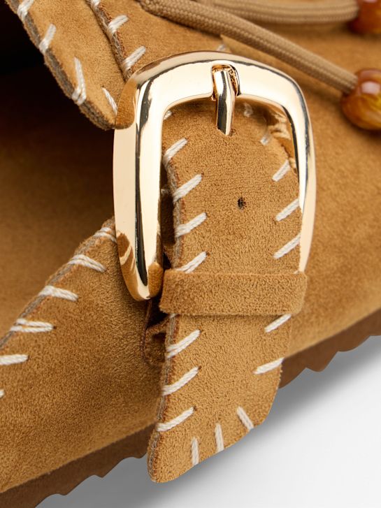Catwalk Tieffuß Pantolette Cognac 158623 6
