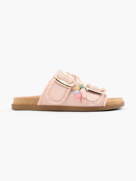 Catwalk Tieffuß Pantolette Rosa 158640 1