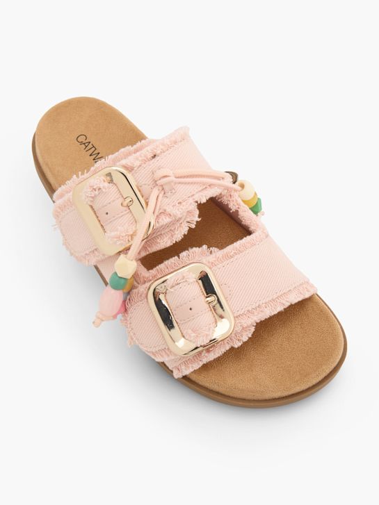 Catwalk Tieffuß Pantolette Rosa 158640 2