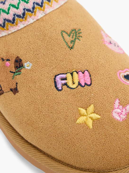 Graceland Chaussons brun 158664 5