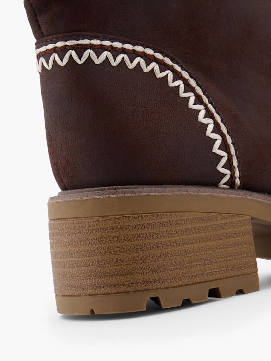 Graceland Bota cano baixo castanho 158784 6