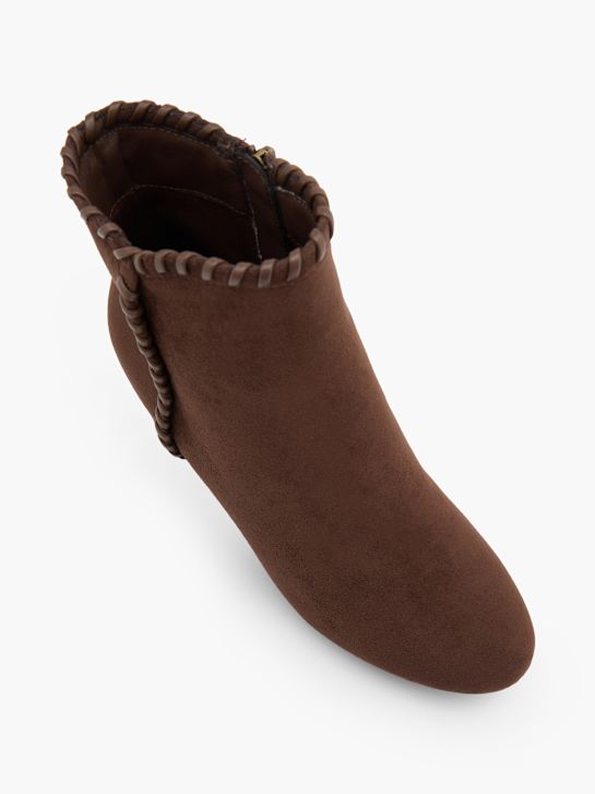 Graceland Klasická členková obuv Hnedá 158709 2