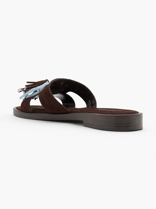Catwalk Flache Pantolette Braun 158830 3