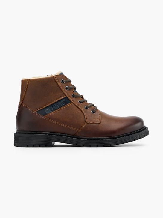 Mustang Bottes à lacets Marron 158975 1