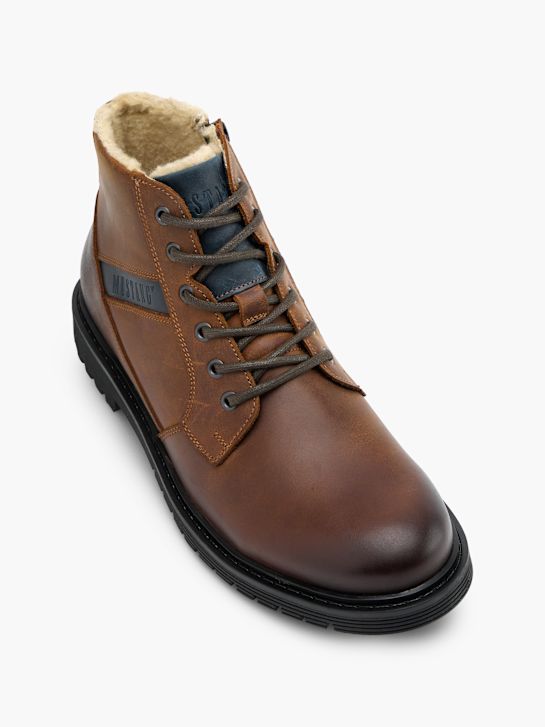 Mustang Bottes à lacets Marron 158975 2