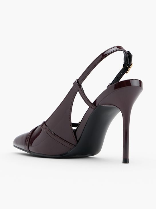 Catwalk Décolleté con cinturino Bordeaux 158979 3