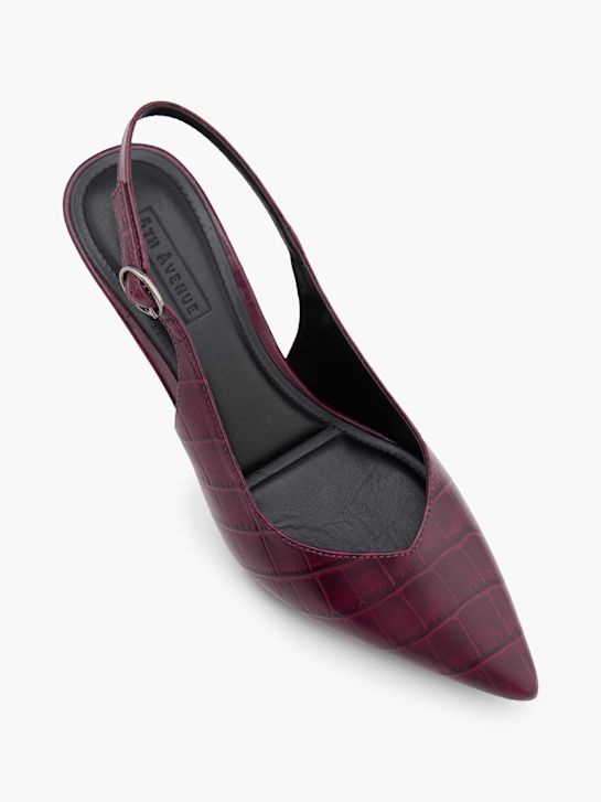 5th Avenue Slingpumps Bordeaux 159030 2