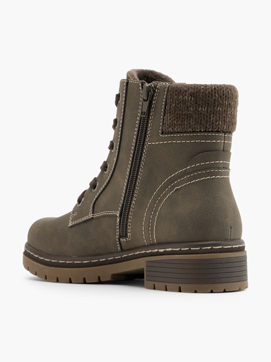 Easy Street Bottes à lacets Olive 159128 3