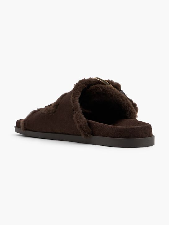 Catwalk Tieffuß Pantolette Braun 159355 3