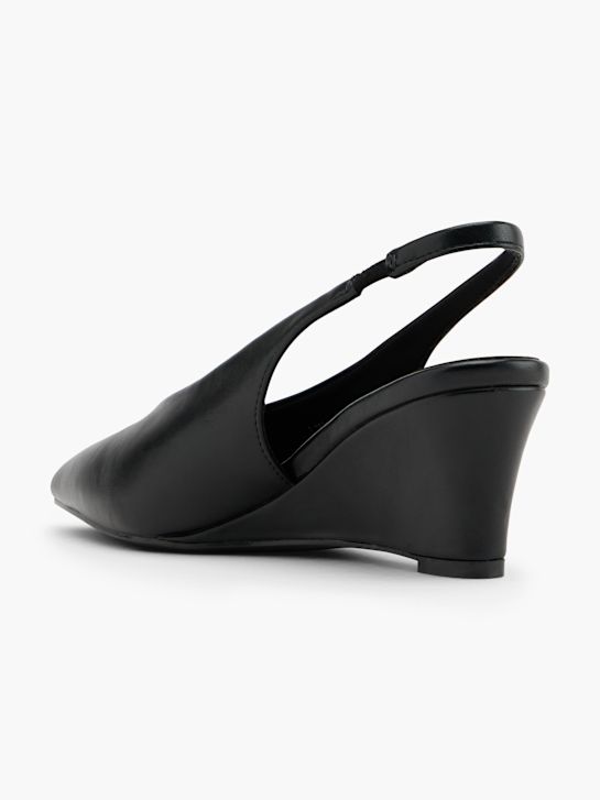 Catwalk Slingpumps Schwarz 159433 3