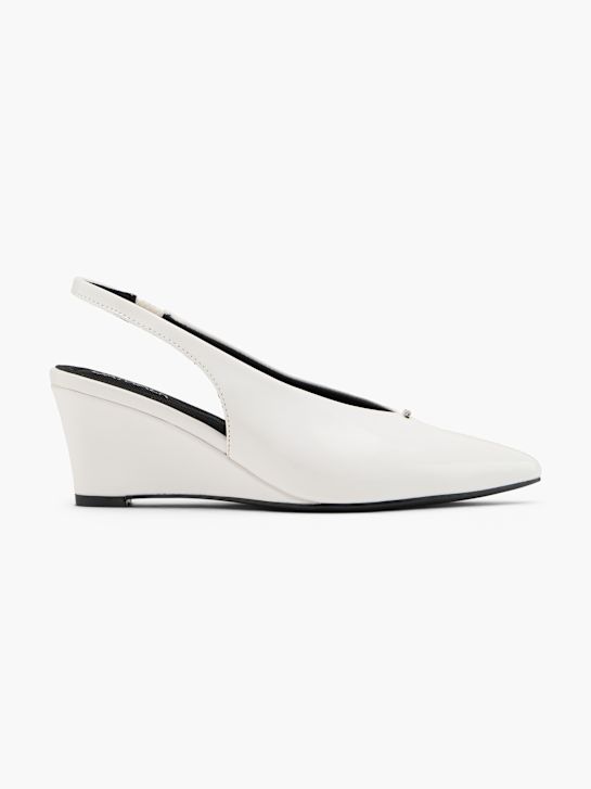 Catwalk Slingpumps Weiß 159435 1