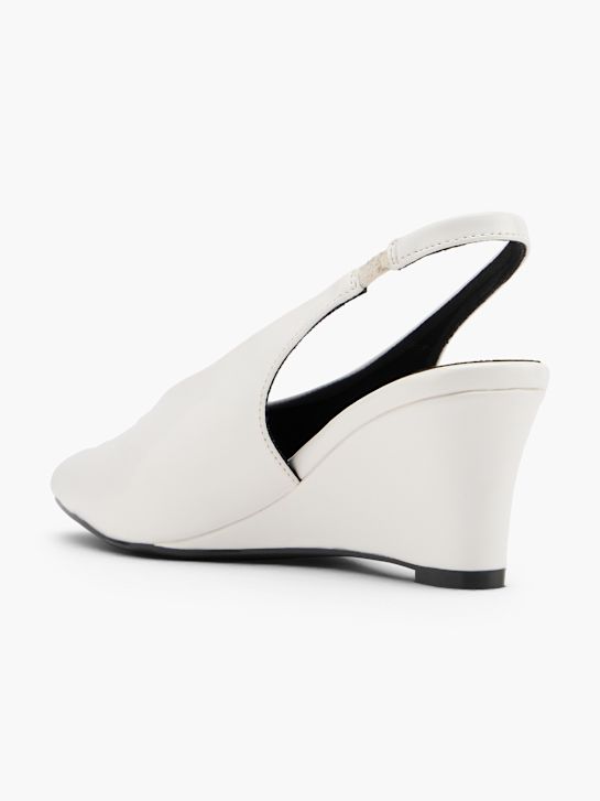 Catwalk Slingpumps Weiß 159435 3