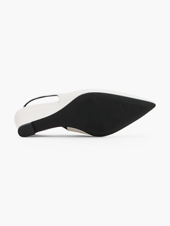 Catwalk Slingpumps Weiß 159435 4
