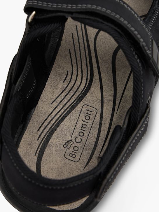 Bio Comfort Sandale Schwarz 159544 5