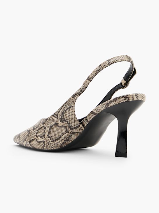 Catwalk Décolleté con cinturino Beige 159546 3