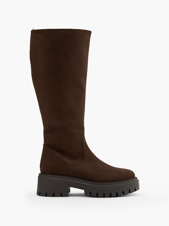 Graceland Bottes large Marron 159579 1
