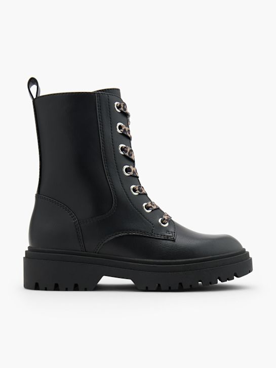 Graceland Bota com cordões preto 159596 1
