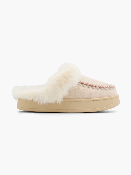Graceland Chaussons fourrés beige 159974 1