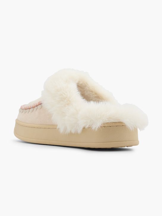 Graceland Chaussons fourrés beige 159974 3