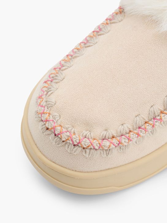 Graceland Chaussons fourrés beige 159974 5