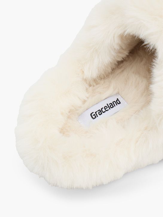 Graceland Plüsch-Hausschuh Beige 159974 6