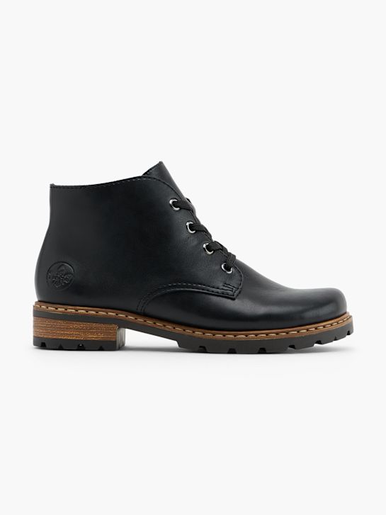 Rieker Schnürboots Schwarz 160002 1