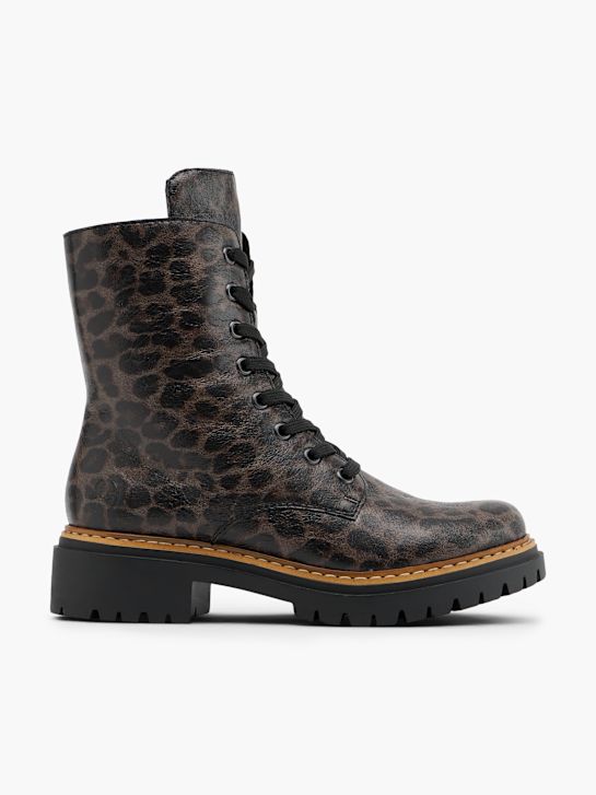 Rieker Bottes à lacets gris 160003 1