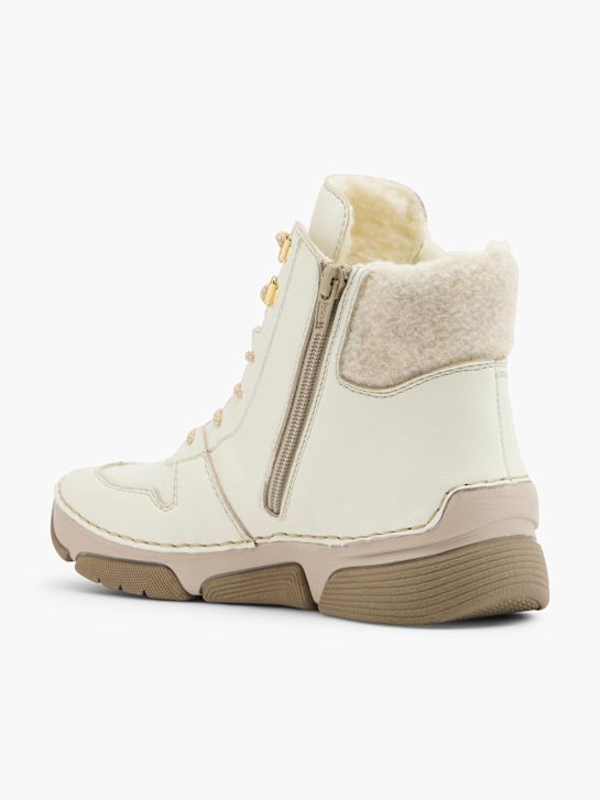Rieker Schnürboots Offwhite 💚 DEICHMANN