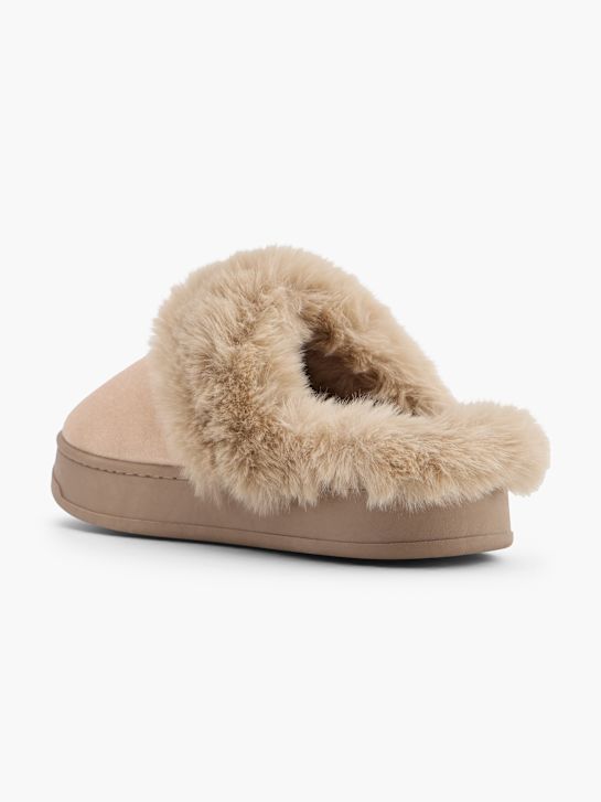Graceland Plüsch-Hausschuh Beige 159992 3