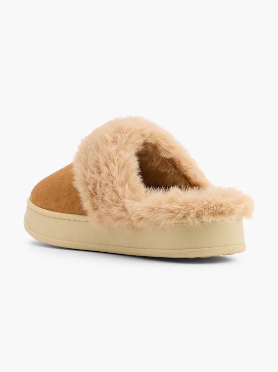 Graceland Chaussons fourrés brun 159991 3
