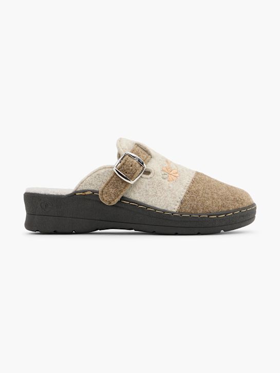 Casa mia Pantoffel Creme 160785 1