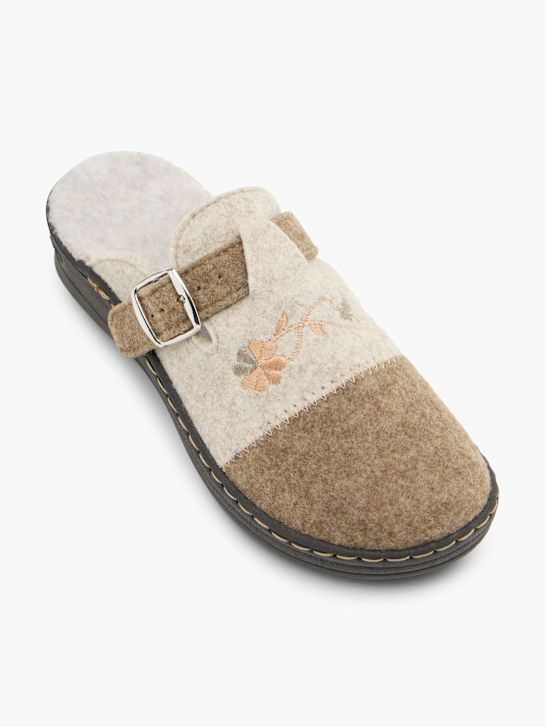 Casa mia Chaussons Crème 160785 2