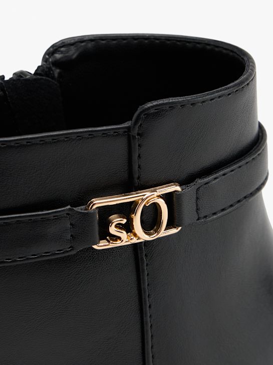 s.Oliver Stiefelette Schwarz 160870 5