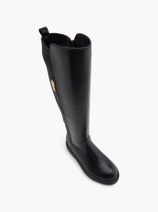 S.Oliver Stiefel Schwarz 160852 2