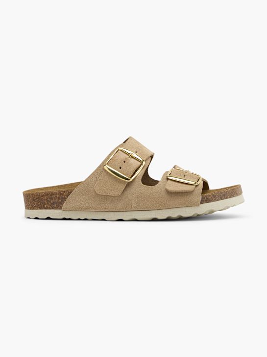 5th Avenue Tieffuß Pantolette Beige 160975 1