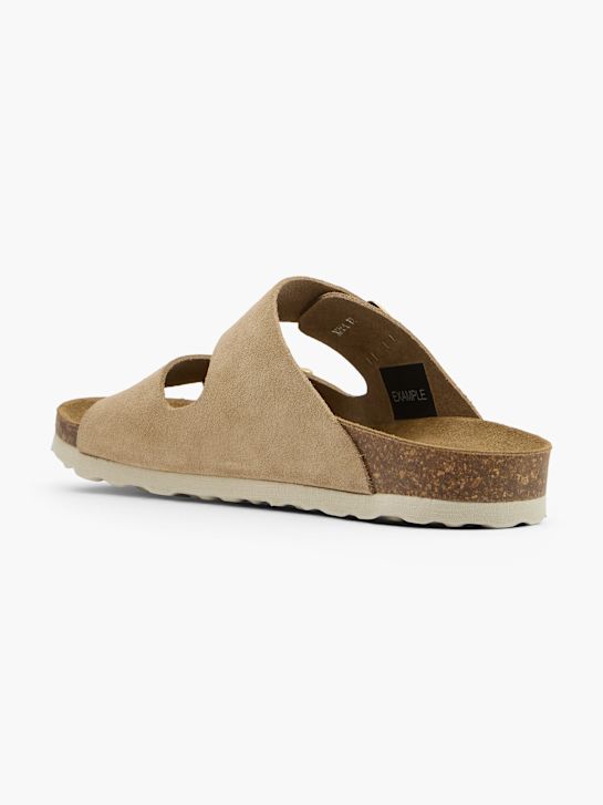 5th Avenue Tieffuß Pantolette Beige 160975 3