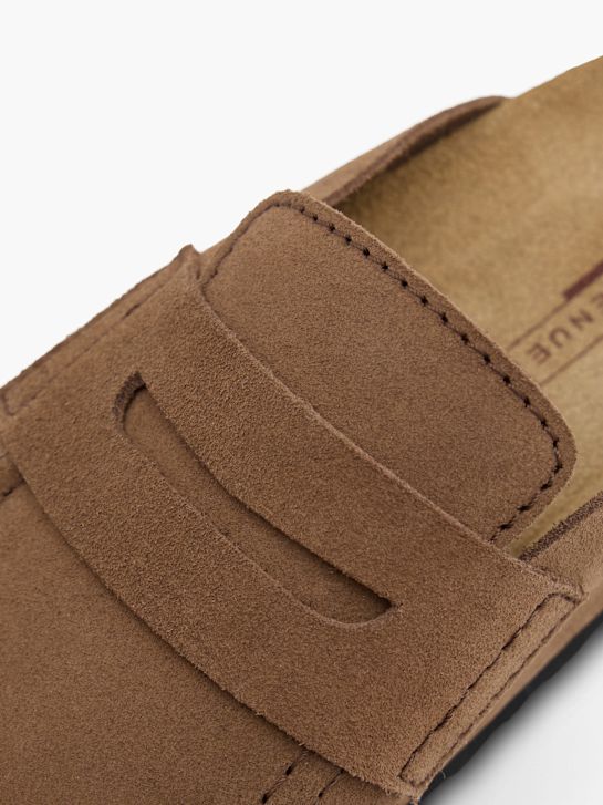 5th Avenue Tieffuß Pantolette Braun 160976 5