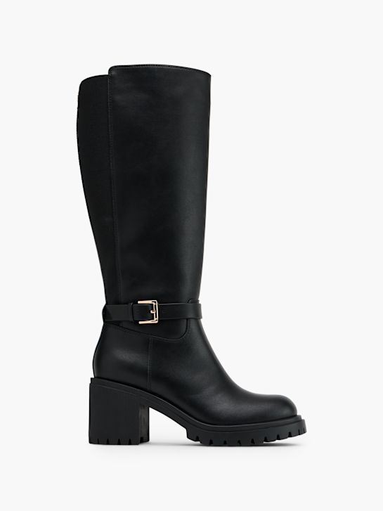 Graceland Bottes large Noir 161022 1