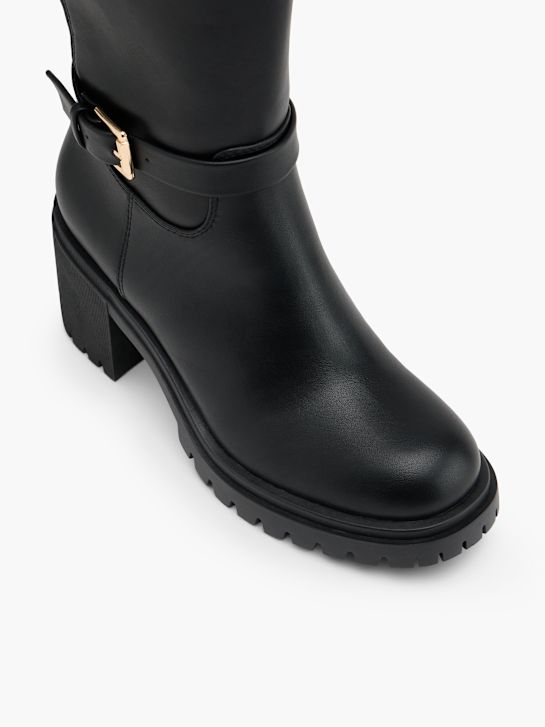 Graceland Bottes large Noir 161022 2