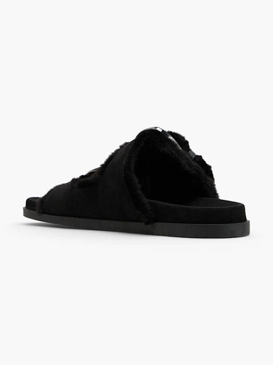 Catwalk Tieffuß Pantolette Schwarz 161031 3